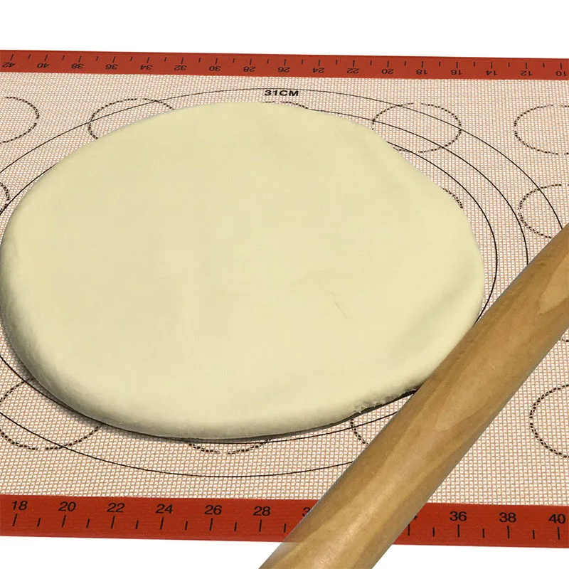38.5*58.5CM or 15.2&quotX23&quot Non stick silicone baking liner pastry mat pizza no grease spraying fondant cooking sheet | Дом и сад