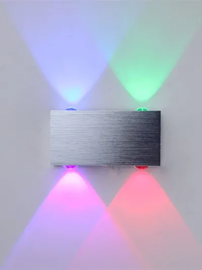 Современный светодиодный потолочный светильник 4 Вт RGB настенный для