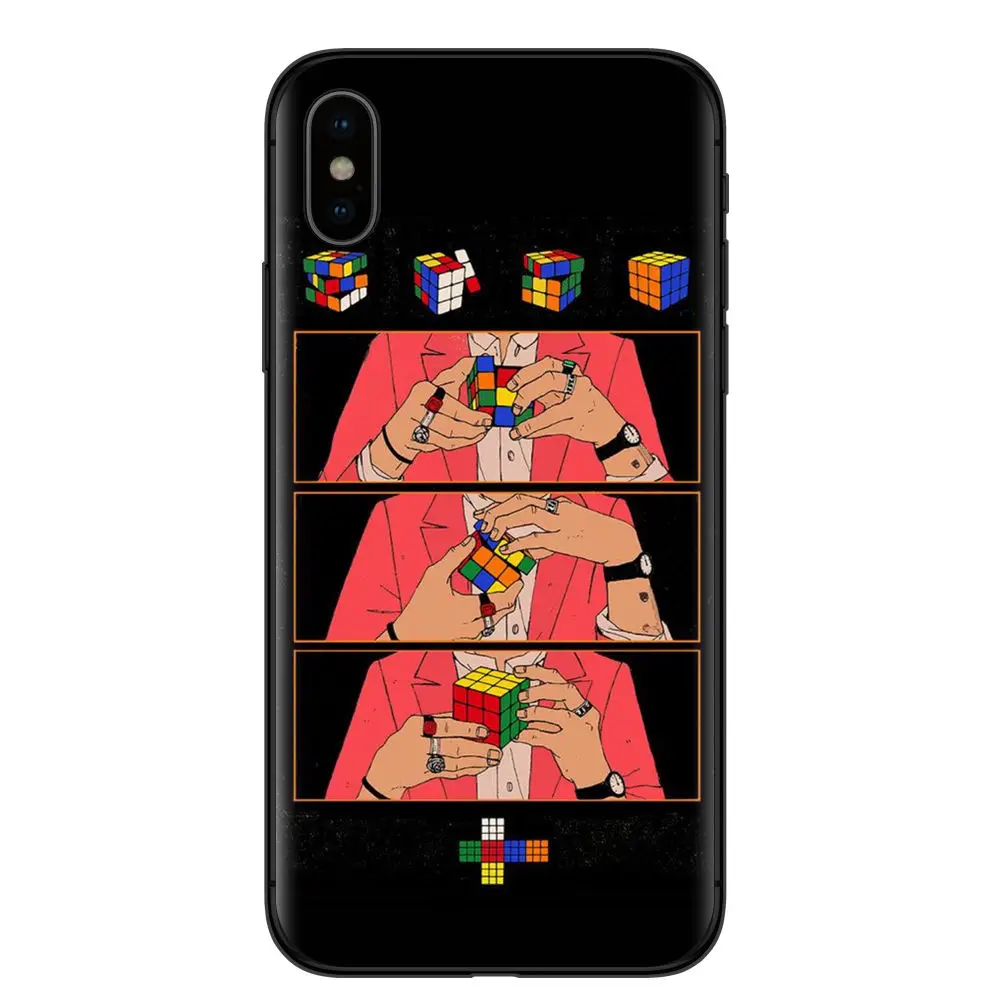 RUIXKJ One Direction Tattoos Harry Styles чехлы для телефонов для iphone 5S SE 6 6S 7 7Plus 8 8 Plus X мягкий черный силиконовый чехол