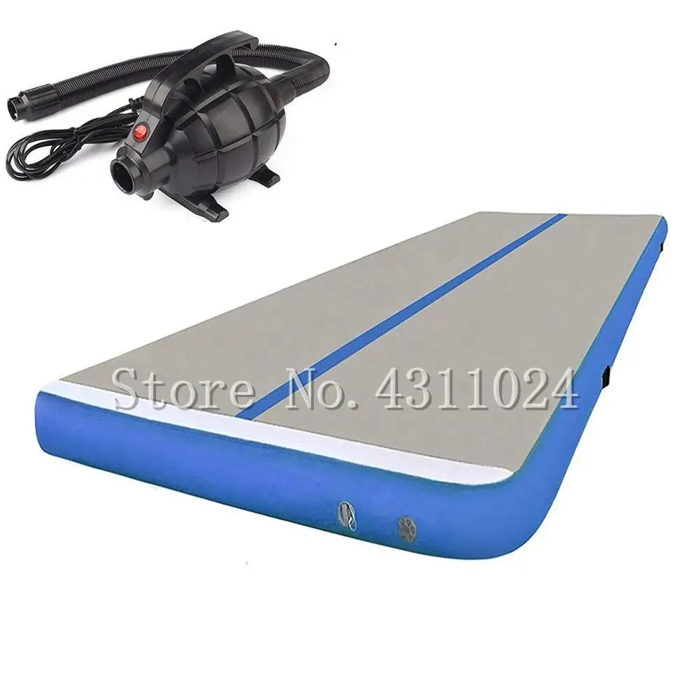 Продажа Бесплатная доставка, 6x2x0,2 м, надувной гимнастический коврик, профессиональный мат для акробатики с воздушной дорожкой, маты для акробатики ...