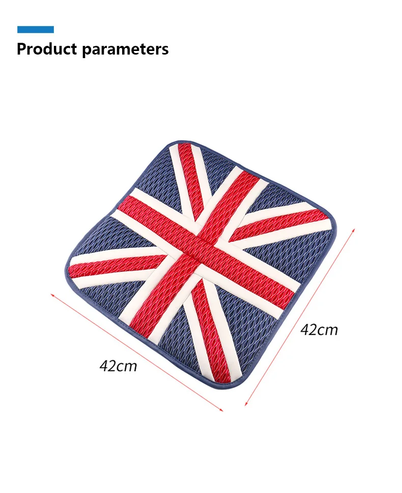 AMBERMILE для Mini Cooper F54 F55 F56 F57 F60 R56 R50 R53 R60 R55 R57 JCW аксессуары Юнион Джек чехол для Автокресла Подушка для автокресла