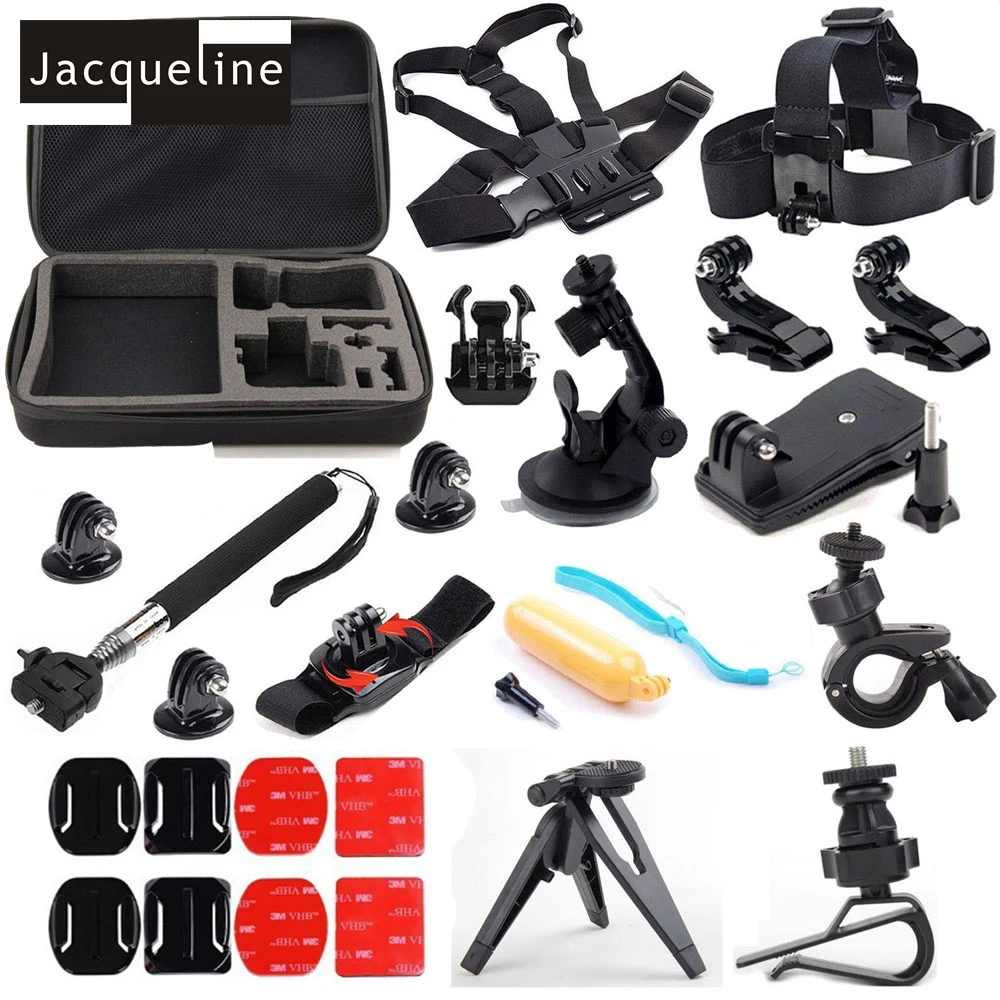 Jacqueline набор аксессуаров для Gopro hero 6 5 сумка на голову грудь спорта открытом