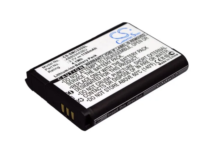 Оптовая продажа аккумулятор AB803443BU для SAMSUNG GT C3350 Solid Xcover C3350|battery for|battery for samsungbattery