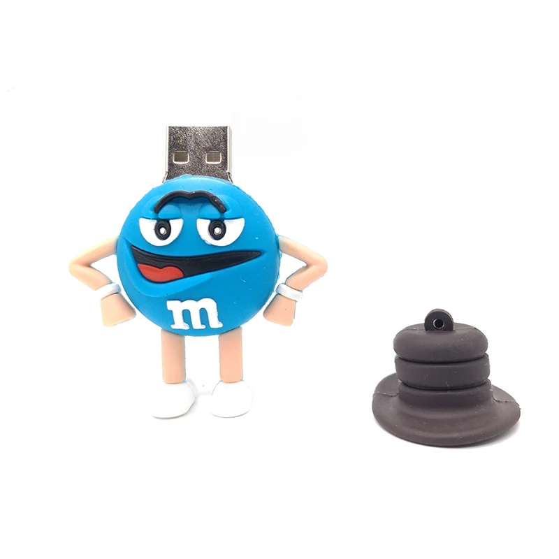 Usb флеш накопитель 328 флешка конфетного человека 16 ГБ 32 8 4 карта памяти милый