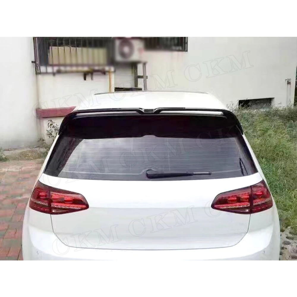 Задний спойлер из углеродного волокна для Golf MK7 крылья багажника Volkswagen VW 7 VII MK GTI R