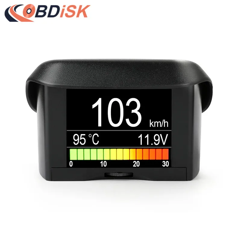 2 4 &quotавтомобиль OBD Умный Цифровой Измеритель и сигнализация код неисправности
