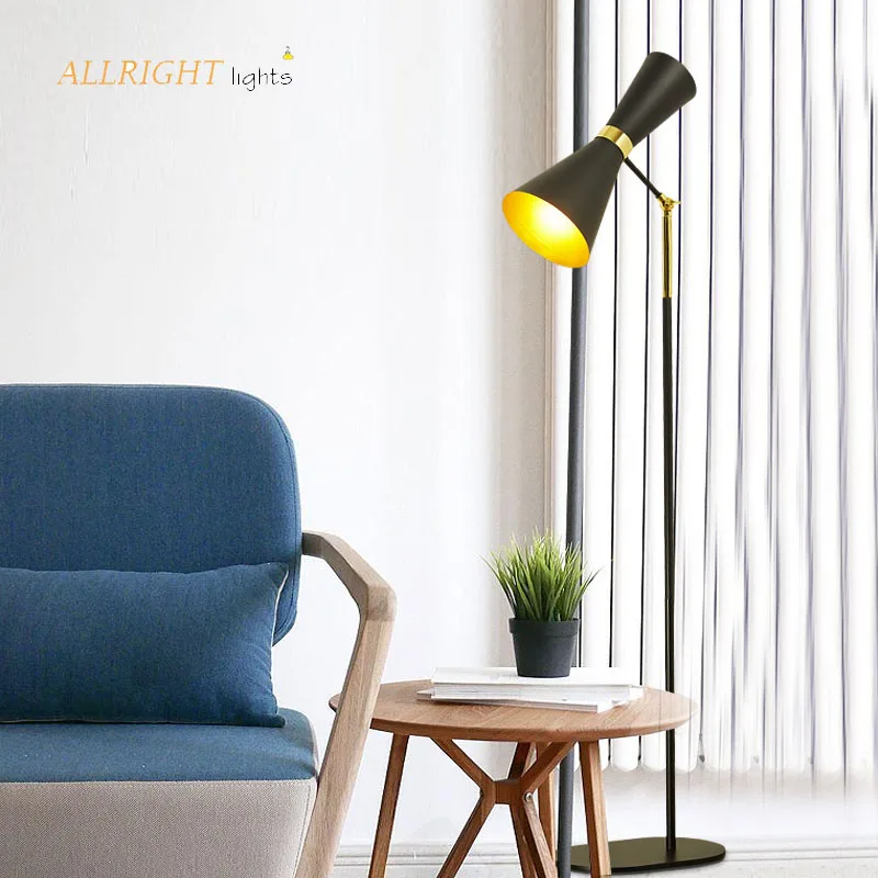 Современная светодиодная Металлическая Напольная Лампа ручной работы хорошее