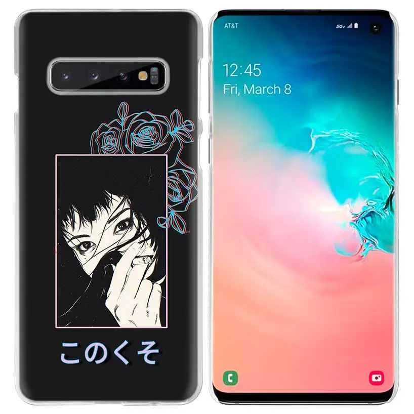 Jake печально для костюмированной вечеринки по японскому аниме чехол для samsung Galaxy S10 5G S10e S9 S8 M30 M20 M10 J4 J6 плюс J8 Note 8 9 Жесткий чехол из ПК для телефона
