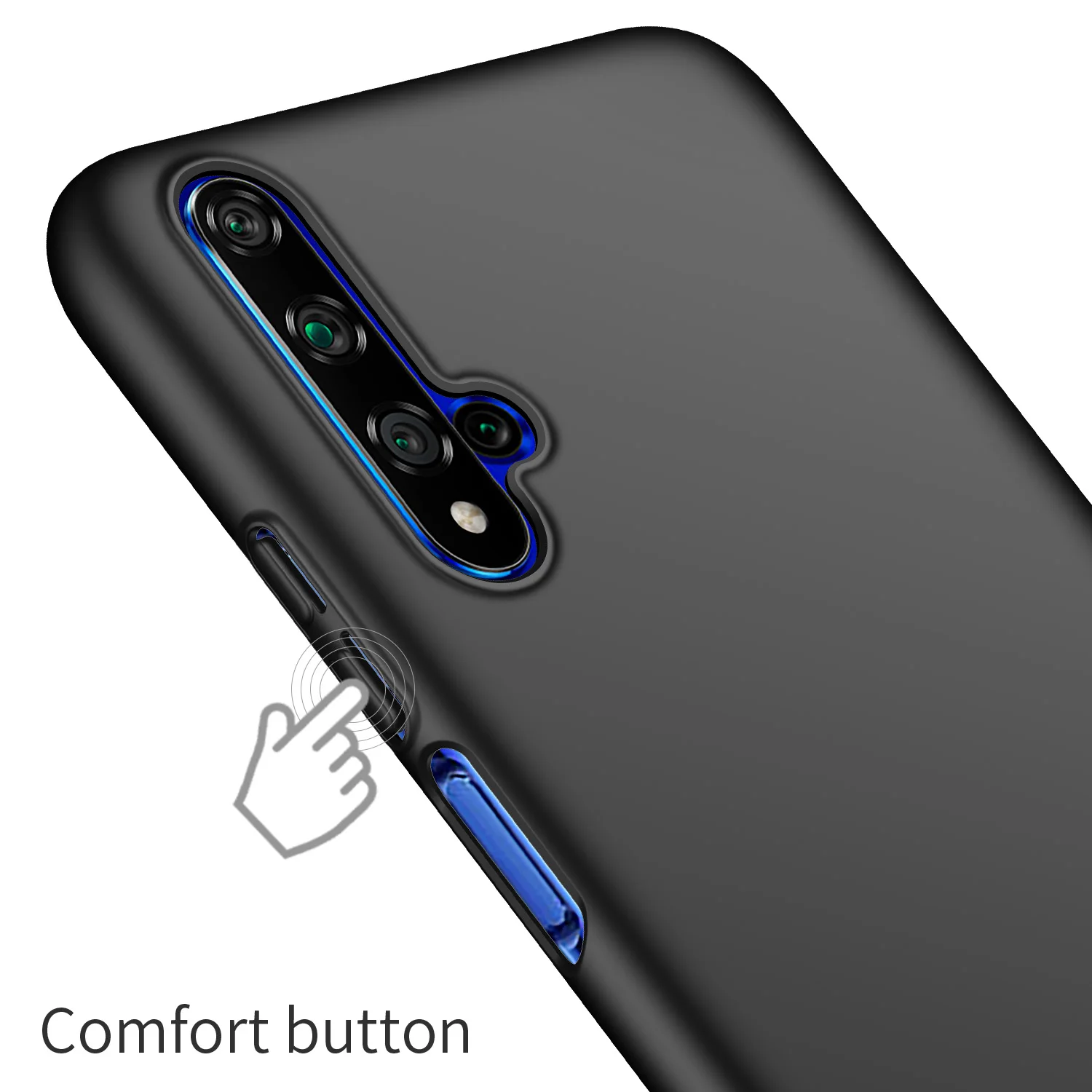 KEYSION Ультратонкий чехол для телефона Huawei Honor 20 Pro Lite Роскошный Жесткий из