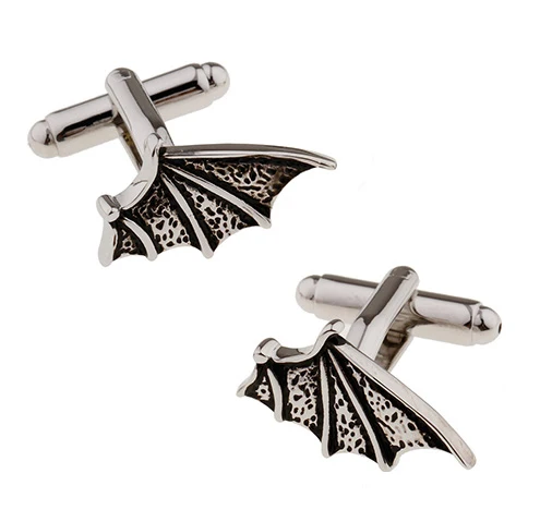

iGame New Arrival Men's Cuff Links Vintage Wing Design Brass Material