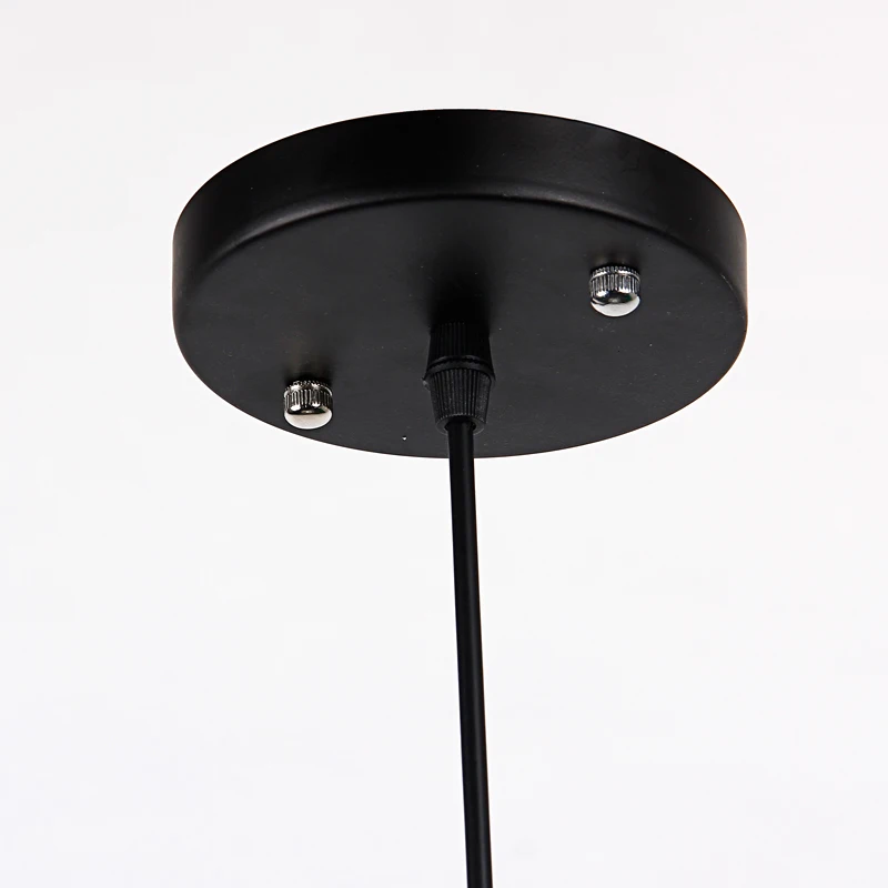 ECOBRT Black Loft Cord Pendant Lamps Lights Brief Style hanging Lighting with E27 socket indoor dinning room light | Освещение