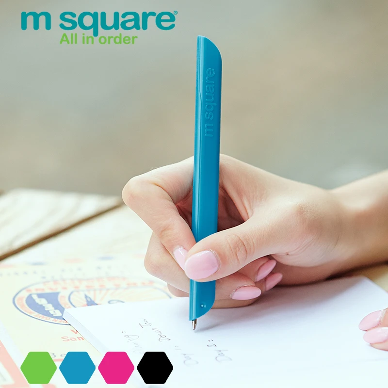 М квадратный дорожный аксессуар для шариковой ручки 4 шт набор|travel accessories|accessories