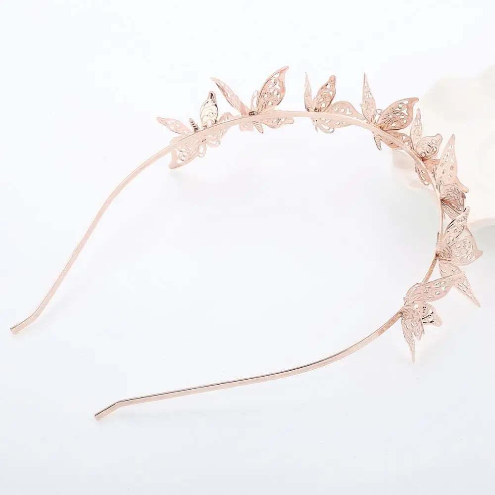 New three-dimensional butterfly headband cute hair accessories headdress gift AliExpress explosion style luxury retro | Украшения и