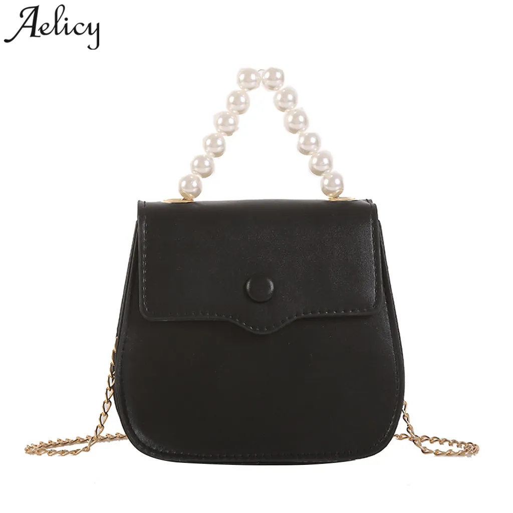 Aelicy роскошная женская сумка через плечо с жемчужинами простая кожаная bolsa feminina 2020