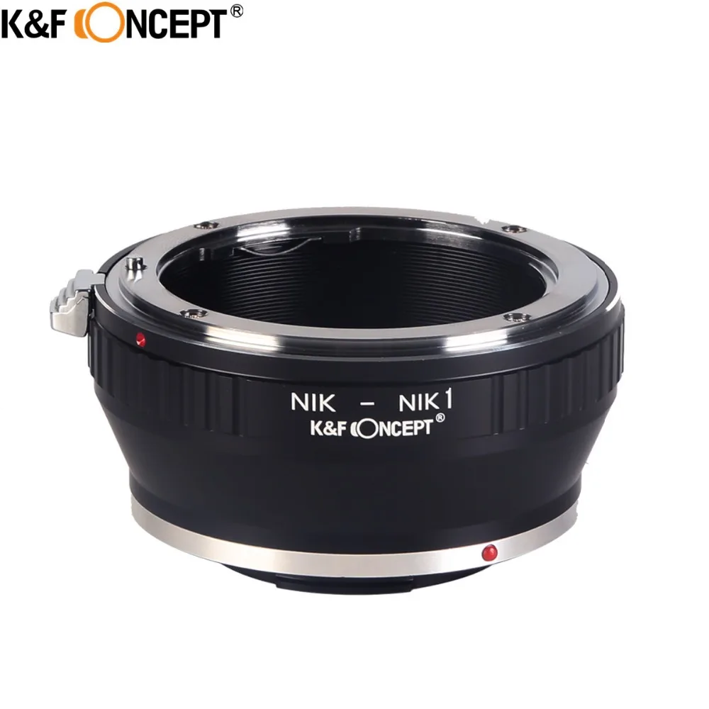 

K&F CONCEPT Camera Lens Mount Adapter Ring of Brass&Aluminum fit For Nikon AI/F Mount Lens to For Nikon1 Series Camera Body