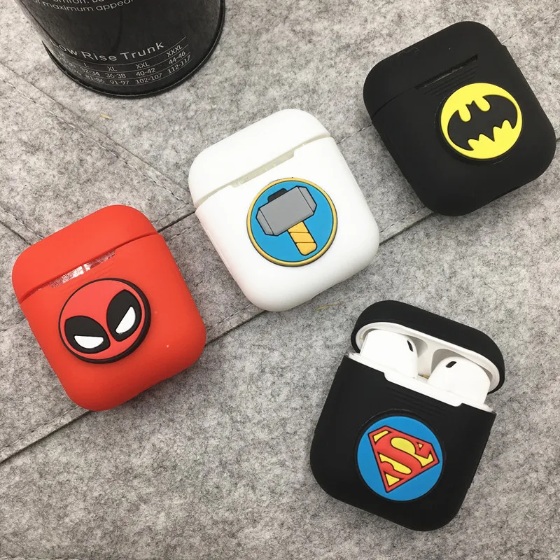 Мягкий силиконовый чехол для наушников Apple Airpods ударопрочный AirPods ультратонкий