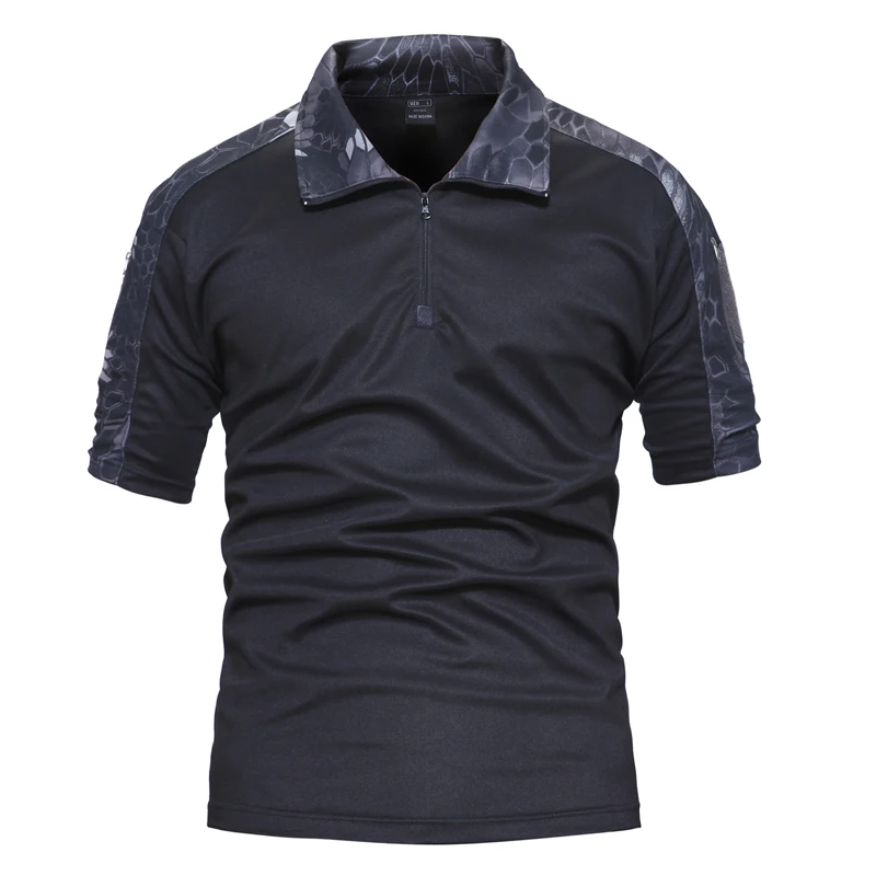 MAGCOMSEN мужские футболки камуфляжные с коротким рукавом Мужские дышащие