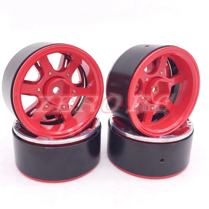 Колесные диски 1/10 ROCK CRAWLER 1 9 дюйма из сплава BeadLcok (4) для RC4WD D90 Axial Scx10 TF2|wheel rim|rims 4x4wheel