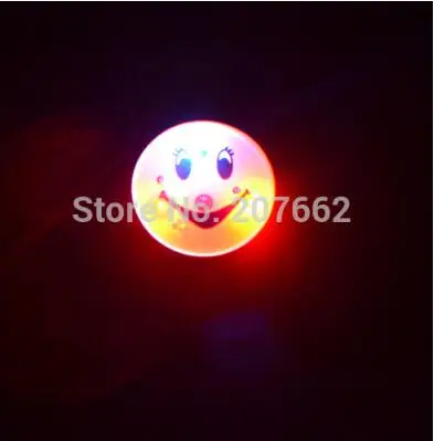 

300pcs/lot Led Smiley Badge Yellow Smile Led Flashing Brooch Glow Brooch Party concert Favors holiday gift