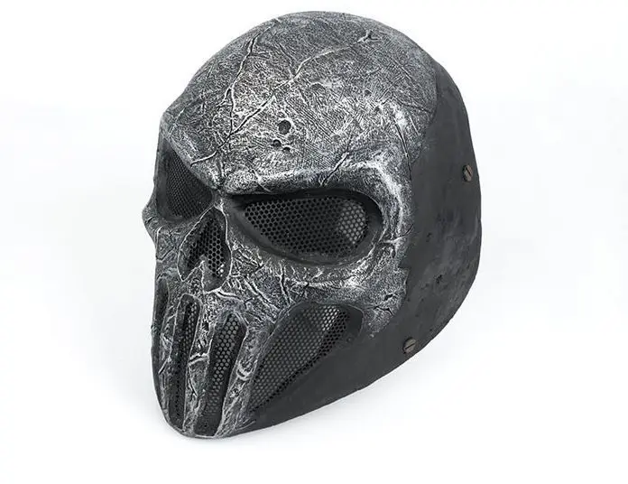 

FMA dance mask Wire face mask Mesh SKULL PUNISNER ( Gray / Senior ) dance mask