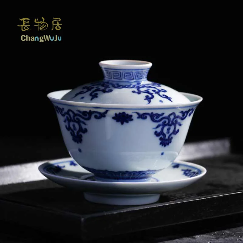 Чануцзю в цзиндэчжэне кунг фу китайская чайная чашка ручной работы традиционная