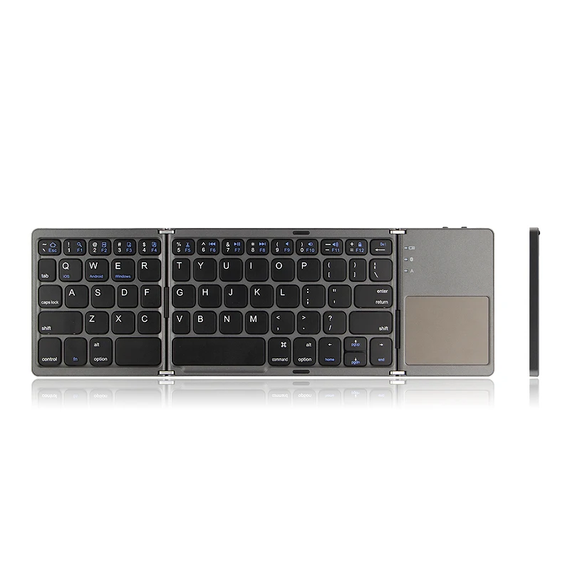 Три сложенный беспроводная клавиатура Bluetooth для lenovo Tab P10 M10 E7 E10 E8 Yoga 3 10 8 плюс