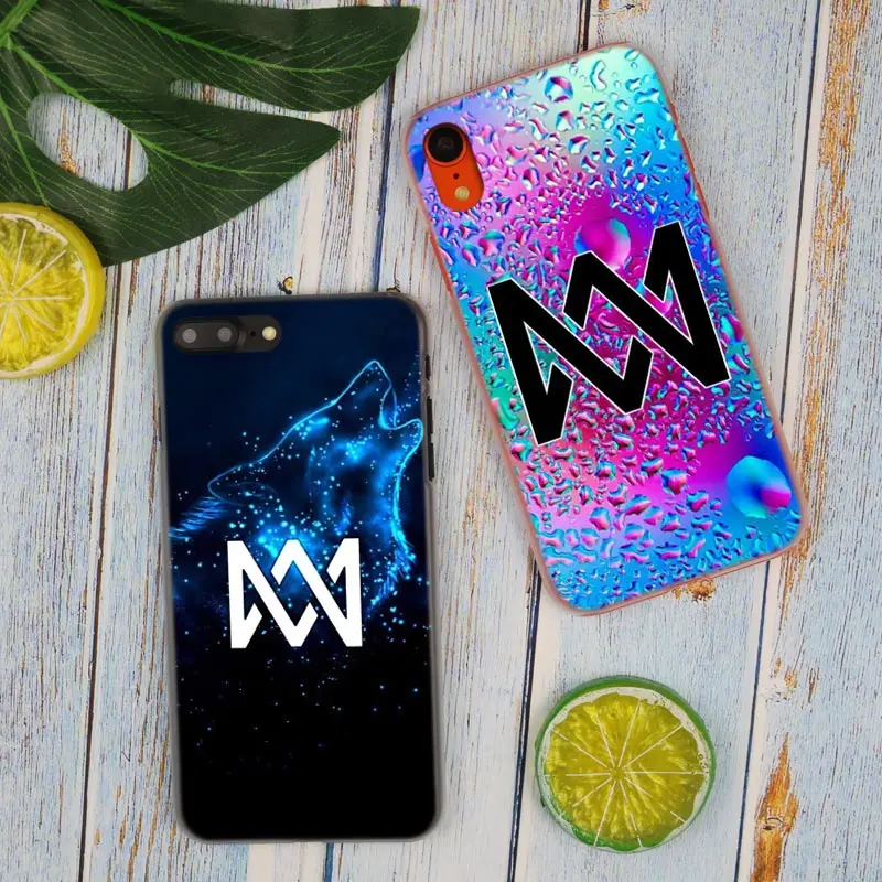 Маркус Мартинус Горячая Мода Прозрачный жесткий чехол для телефона iPhone X XS Max XR 8 7 6
