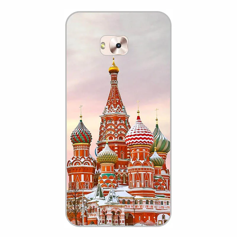 Мягкий ТПУ 5 "Asus ZenFone 4 Selfie Pro ZD552KL чехол для телефона защитный Asus ZenFone4