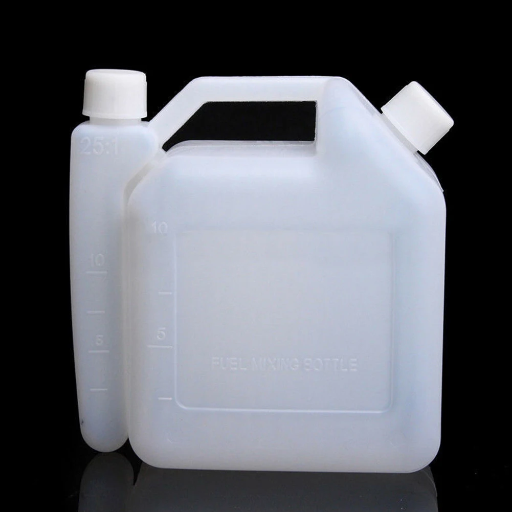 1.5L росток контейнер для хранения Drinkware топлива 1:25 2 ход масло бензин бутылка