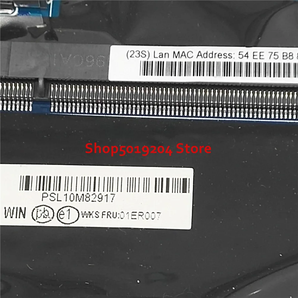 01ER007 материнская плата для ноутбука lenovo THINKPAD T560 с I7-6600 cpu | Компьютеры и офис