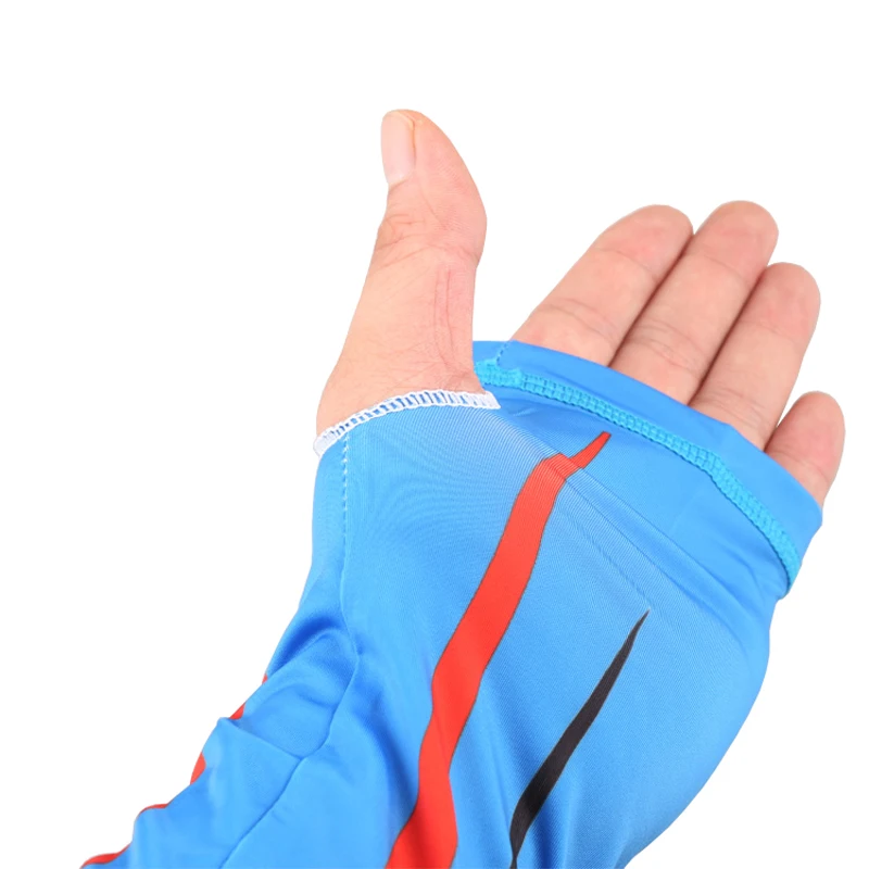 

Перчатки для рыбалки мужские летние уличные длинные рукава 44 см Анти-УФ для вождения автомобиля перчатки без пальцев рыболовные инструмент...