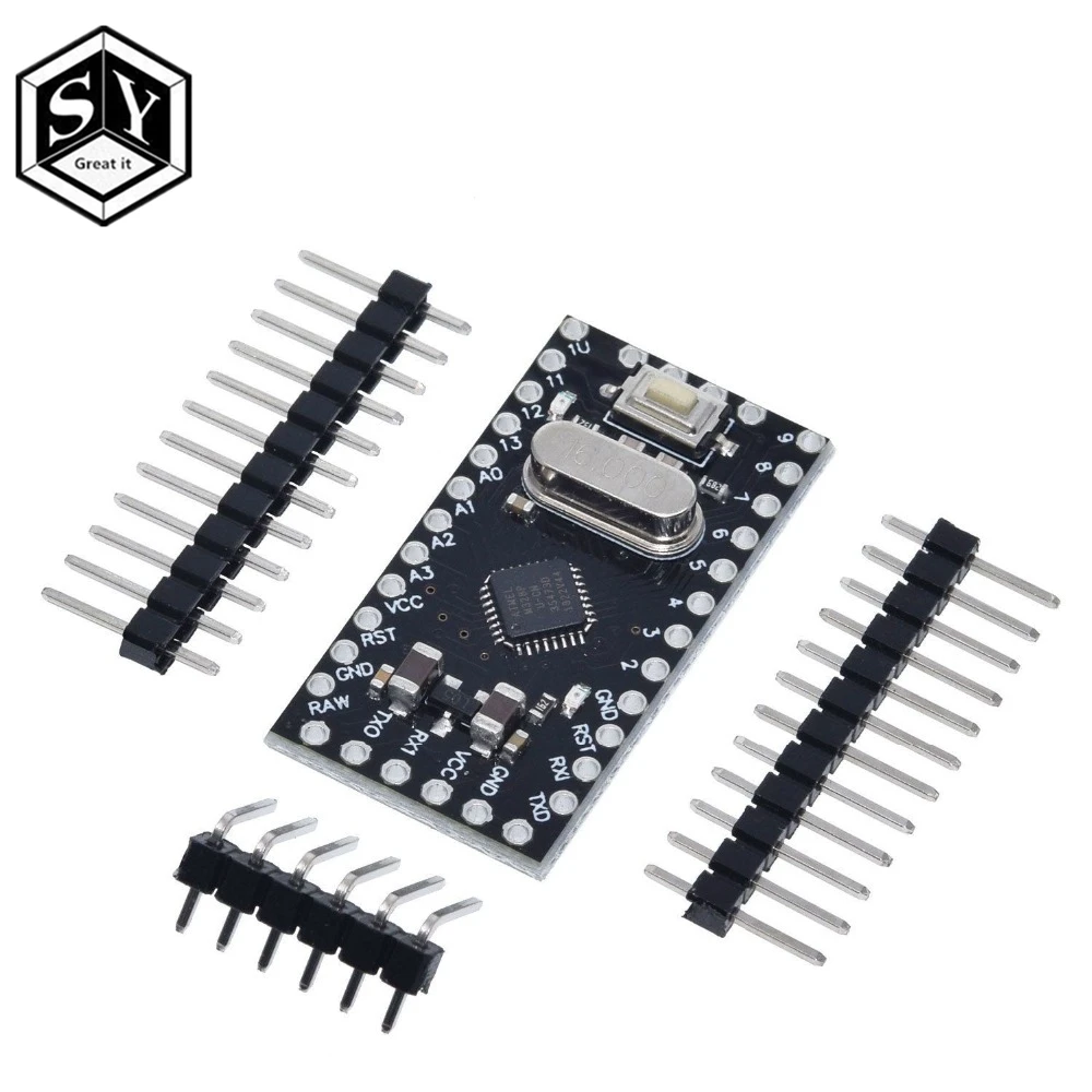 Отлично это 1 шт. с Загрузчиком Pro Mini ATMEGA328P 328 мини ATMEGA328 5 В/16 МГц для arduino