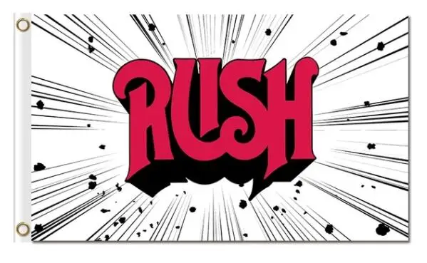 Раш классическая музыка 3x5ft цифровая печать флаг баннер|Флаги баннеры и