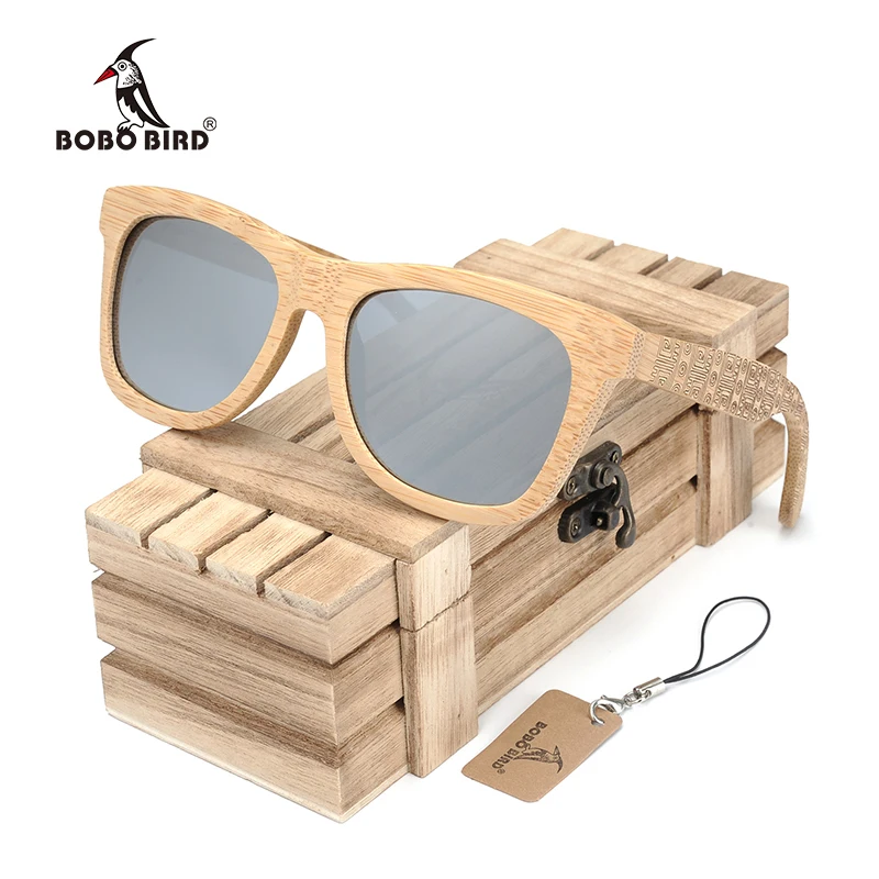 BOBO BIRD DG06g новая модель бамбуковые поляризационные солнцезащитные очки uv400 ручной