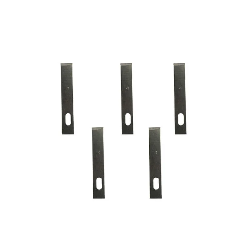 4 #5 шт стальные лезвия рабочий Деревянный инструмент для ручной резьбы резак