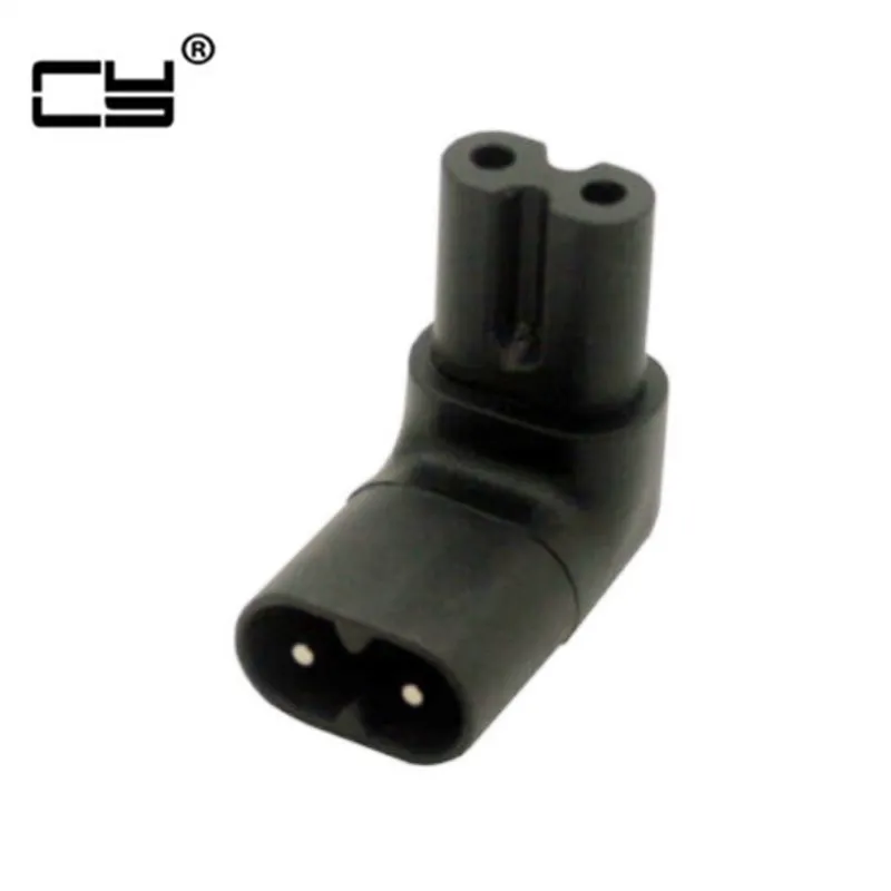 

Figure 8 IEC 320 IEC320 iec C7 to C8 90 Degree UP and Down Angled AC Power Adapter Male Female Extension connector