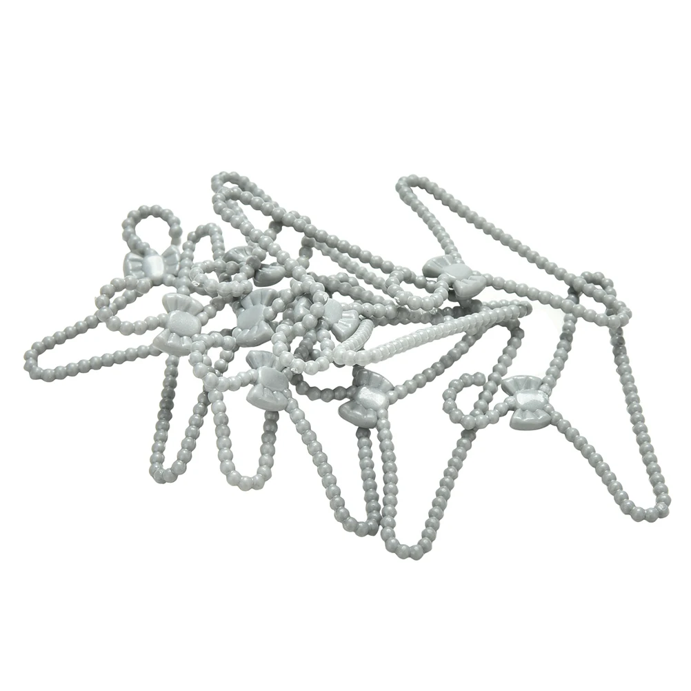 10 шт./лот мини серые вешалки платье Одежда Аксессуары для кукол | Игрушки и хобби