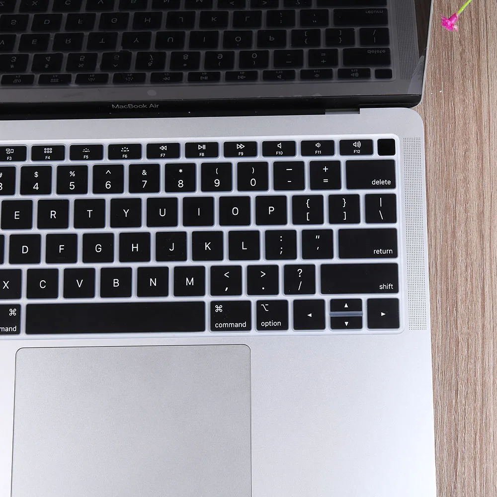 Redlai силиконовый мягкий ТПУ Клавиатура чехол для Apple MacBook новейший Air 13 A1932 Английский алфавит клавиатура кожа протектор