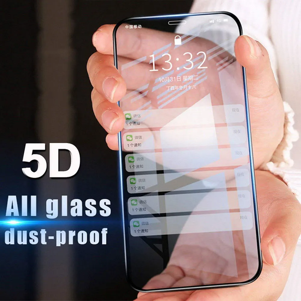 NYFundas для 6D iPhone XS Max Защитная пленка экрана закаленное стекло 5D 7 Plus 8 6 6S X S R XR 9H