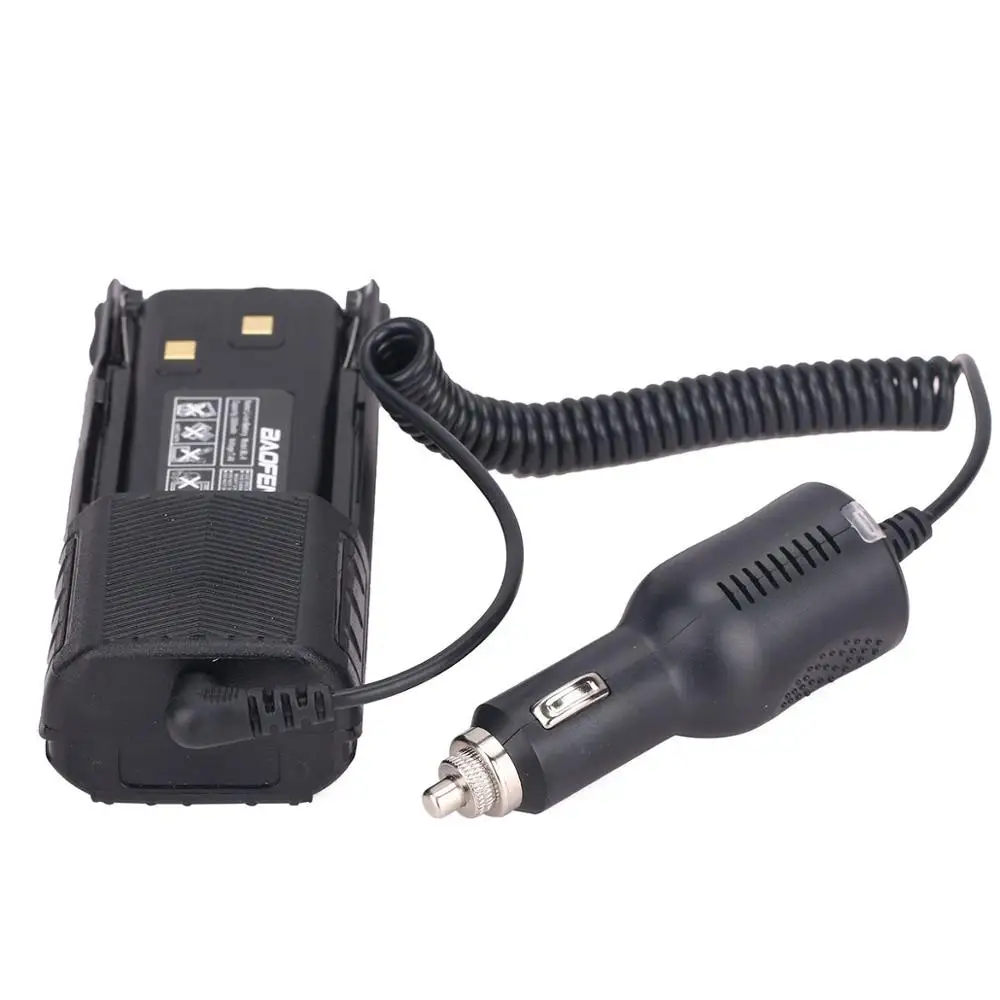 add car charger BAOFENG UV-82 BL-8 7,4 V 3800mAh литий-ионный аккумулятор с разъемом постоянного тока для Baofeng Walkie Talkie BF-UV82 UV-82HP UV 82 Plus радио - Цвет: add car charger