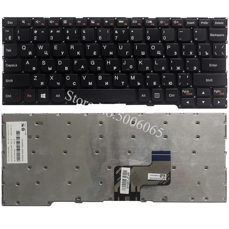 

NEW RU keyboard for Lenovo Yoga 3 11(11") 300-11IBR 300-11IBY Flex 3 11 balck Russian laptop keyboard