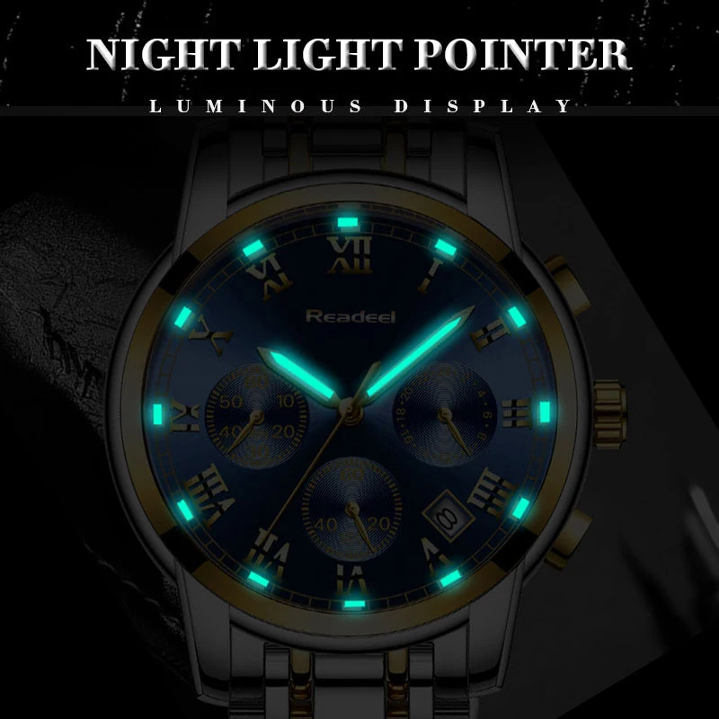 Повседневные синие часы мужские Модные Спортивные кварцевые от ведущего бренда