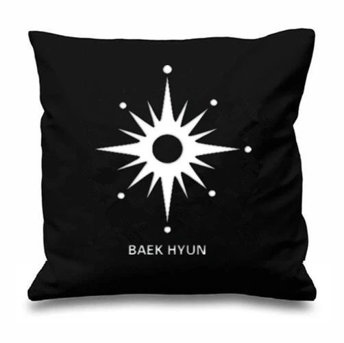 Экзо подушки Чехол EXO Chanyeol лежал Sehun Чехлы KPOP наволочки на заказ Знак подарок