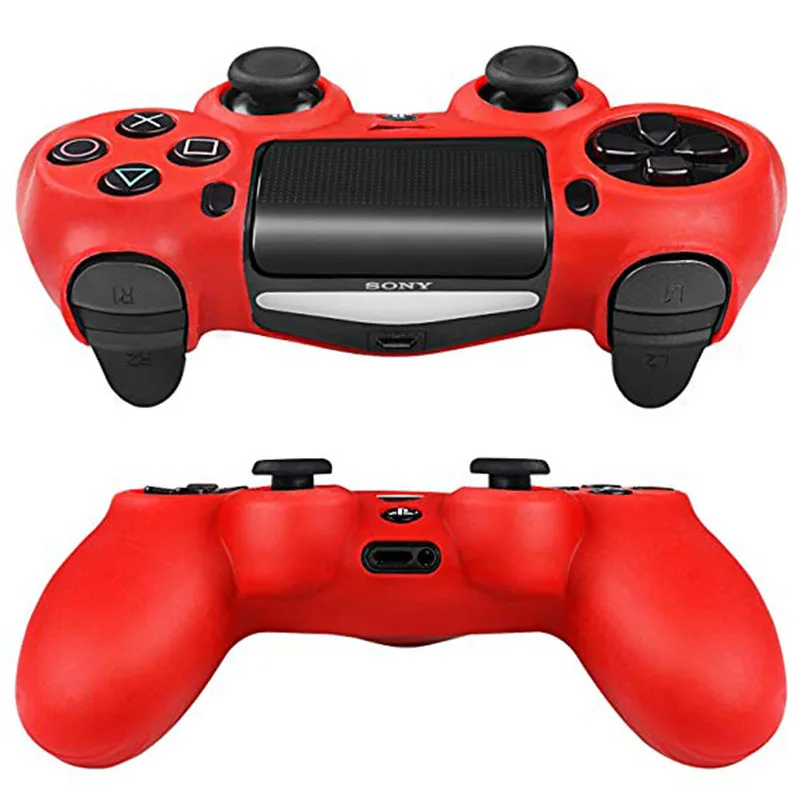 Мягкий силиконовый резиновый чехол для контроллера Sony Play Station Dualshock 4 PS4 DS4 Pro Slim |