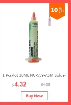 MECHANIC MCN-UV35 5 шт. высококачественный припой флюс для ремонта мобильных телефонов паяльная станция BGA процесс ремонт легко сварить