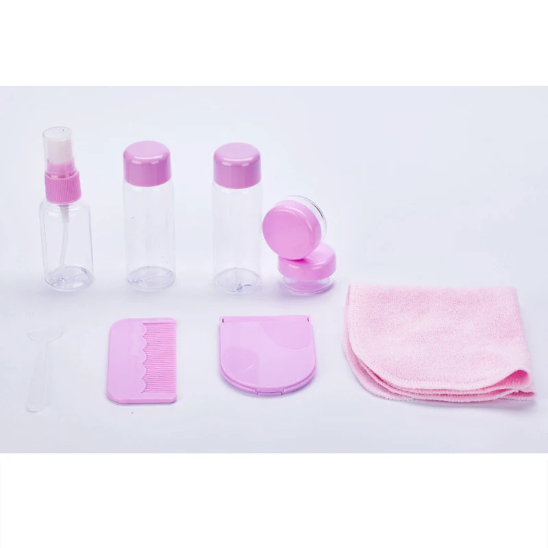 9 шт./компл. наборы бутылок для макияжа дорожный набор инструментов