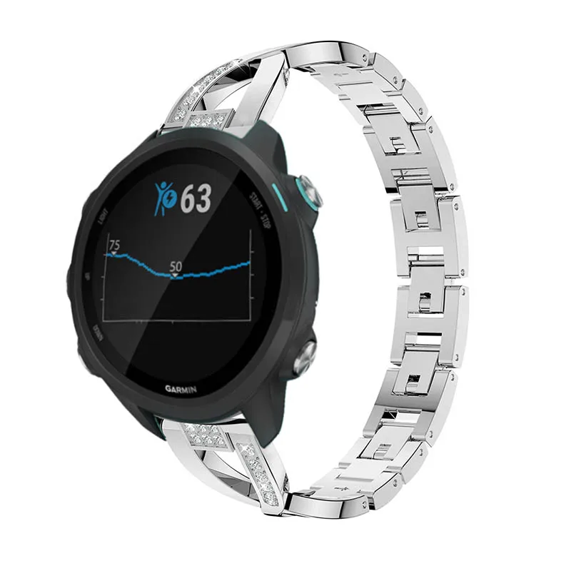 Металлический ремешок для часов Garmin forerunner 20 мм Samsung Galaxy Watch Active/Gear S2/gear спортивный