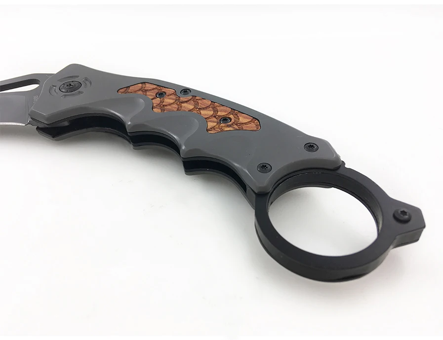 Складной охотничий нож BGT DA93 Karambit 5Cr15Mov стальные ручки тактические походные