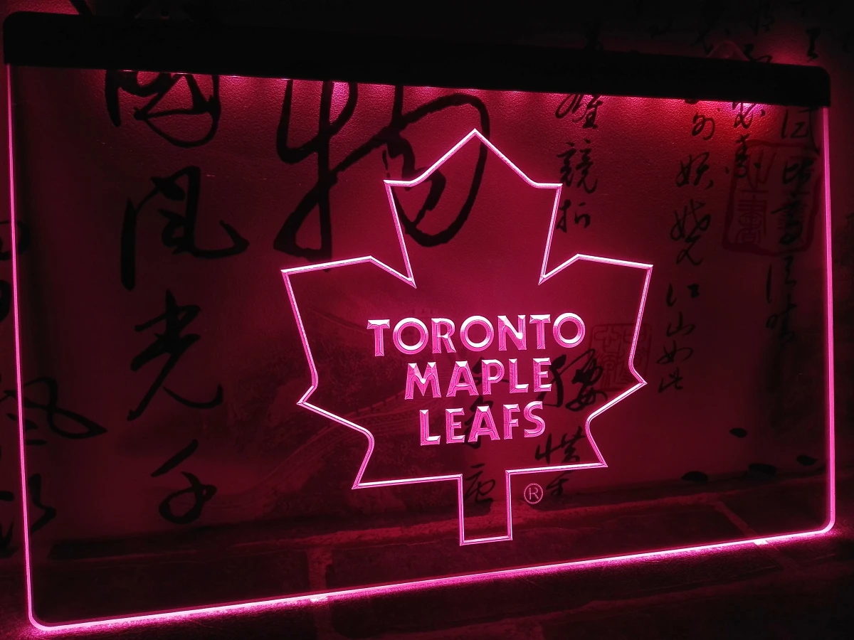 LD103-Toronto Maple Leafs светодиодный неоновый свет знак домашнего декора ремесла