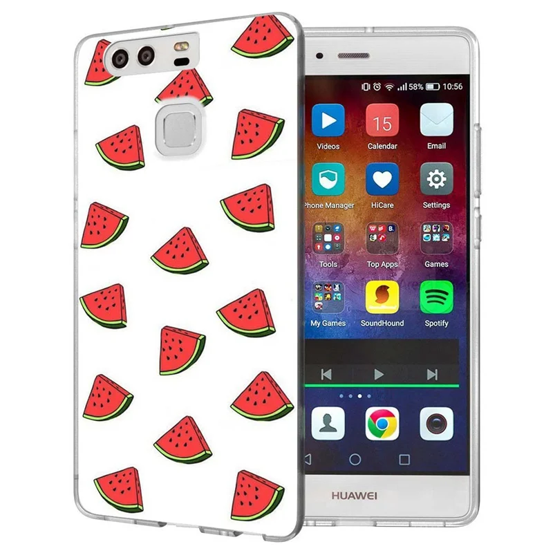 Для Huawei P9lite/P8 Lite 2016 2017 Y5 II 2 Y5ii/Y6 Compact/Honor 5A LYO-L21 Мягкий ТПУ силиконовый прозрачный